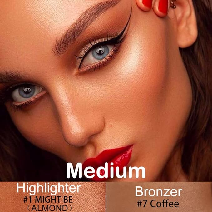 evpct 2Pcs Cream Contour Foundation Stick for Neutral