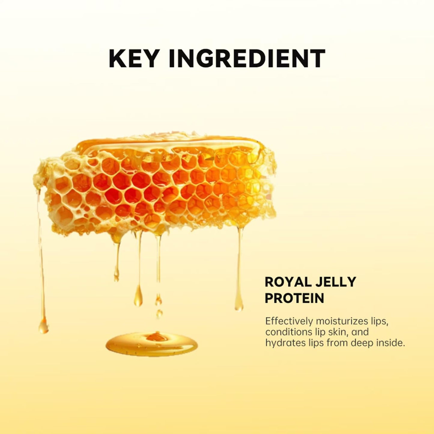 SHEEPFLY Propolis Lip Gel, Honey Lip Butter, Hydrating Overnight Lip Balm, 12hrs Long-lasting Moisture, Sanitary Twister (2 Pack)