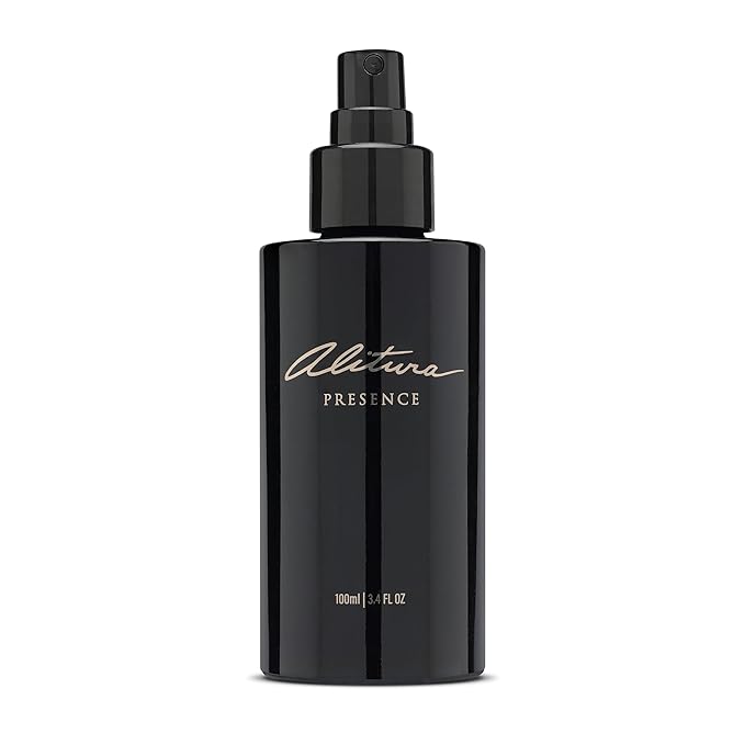 Alitura Presence Natural Fragrance – Clean, Unisex Perfume for Men and Women with Sandalwood, Cardamom & Ylang Ylang – Non-Toxic, Vegan, Long-Lasting Scent, 100ml