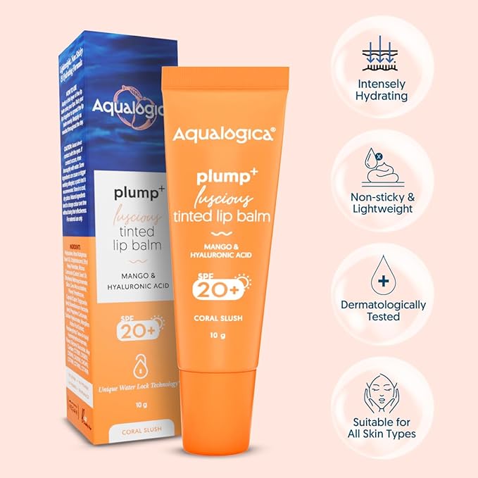 Coral Slush Plump+ Luscious Tinted Lip Oz/10g