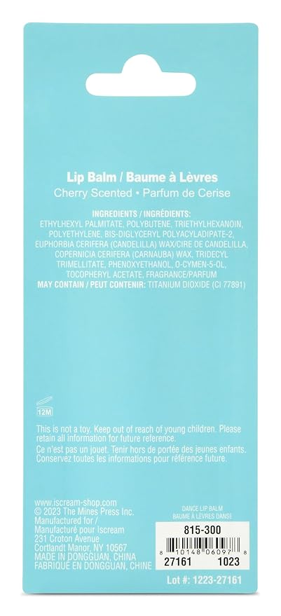 iscream Dance All Night Cherry Scented Balm