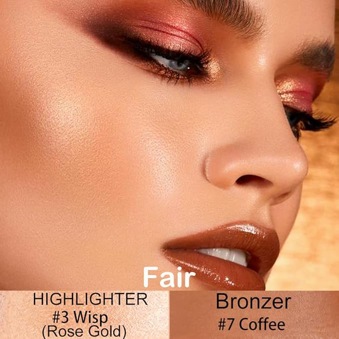 evpct 2Pcs Cream Contour Foundation Stick for Neutral