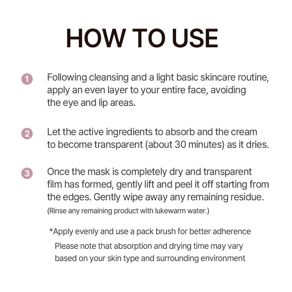 mixsoon Collagen Glass Skin Mask Peel off Facial Packs 2.71 Fl. Oz. / 80ml Collagen Wrapping Hydrating, Glow, Moisturizer For Korean Glass Skin Care