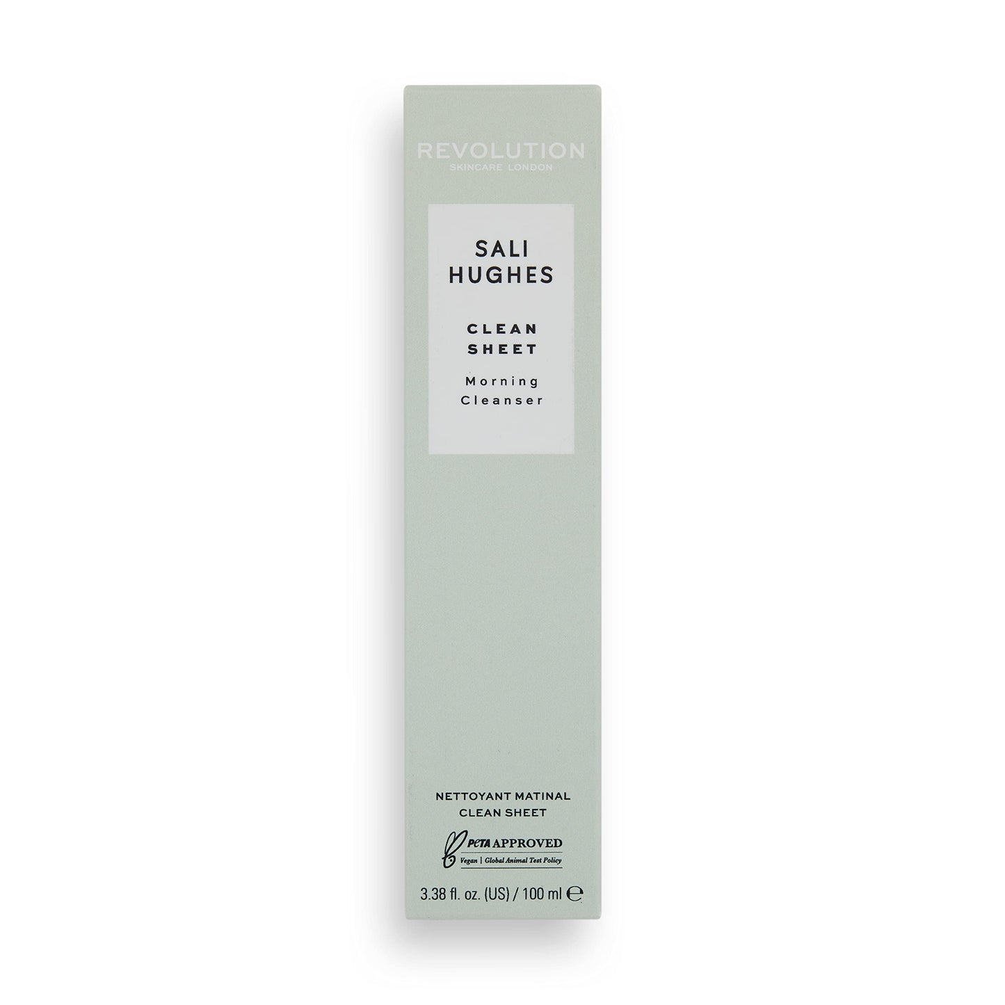 Revolution Skincare London X Sali Hughes, Clean Sheet Morning Face Cleanser, 100ml