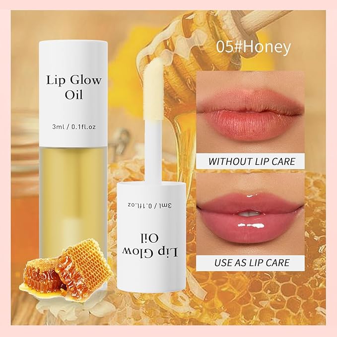 Korean Lip Oil - Fruity Flavor Lip Glow Glow