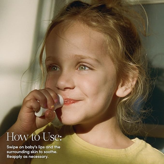 Evereden Baby Lip Balm, 0.14 oz | Clean Baby Care | Non-toxic and Fragrance Free Skincare