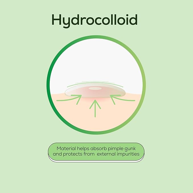HANHOO Soothing Blemish Patch with Aloe, Madecassic Acid, and Tea Tree Extract | Hydrocolloid Spot Treatment | Calms Pre-stage, Irritated, and Popped Blemishes 108 count