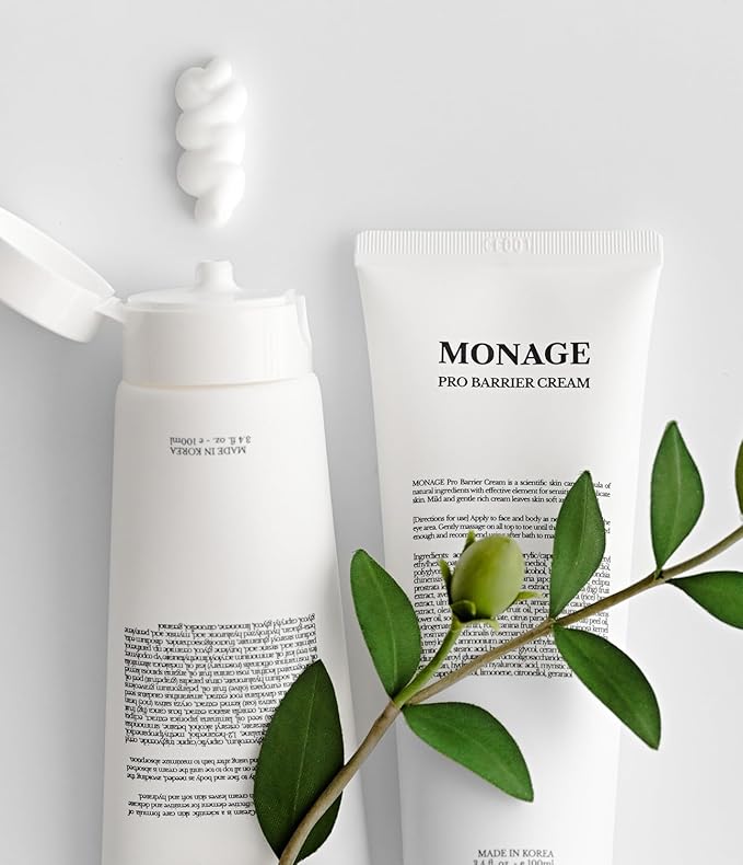 Pro Barrier Cream, Korean Moisturizer Face Cream - Vegan, Hydration Boost, Gentle Formula, Soothing for Extremely Dry Skin, Nourishing, 3.4 fl oz (100ml)