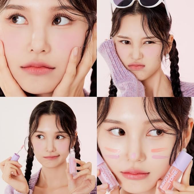 Fluffy Air Blusher 5 Colors - Lightweight Melting MAUVE LAVENDER)