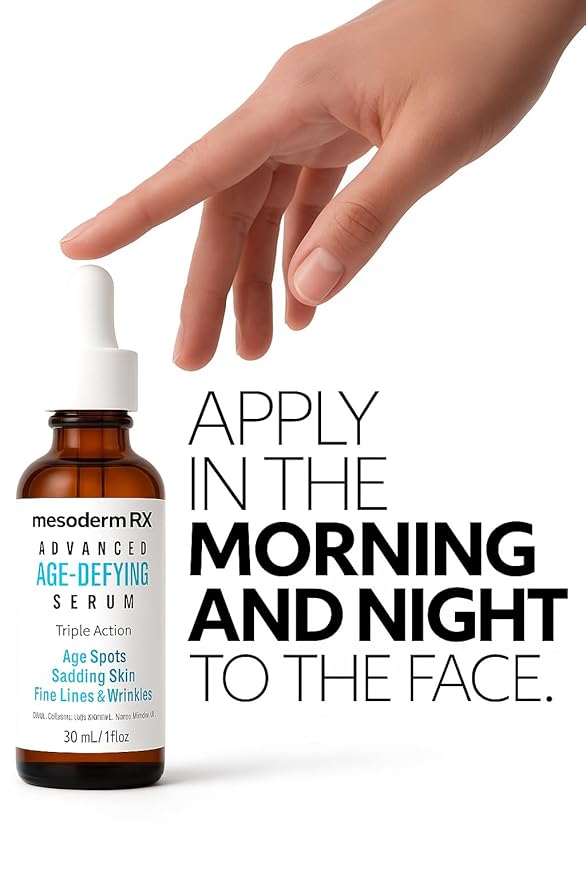 Advanced Age-Defying Serum, Triple Action for Age Spots, Sagging Skin, Fine Lines & Wrinkles, 1 fl oz