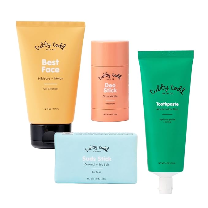 Tubby Todd Kids Sensitive Skincare Routine