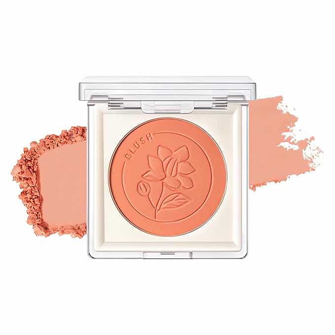FOCALLURE Powder Palette Blush, Matte Mineral Blush Powder, Blendable, #301