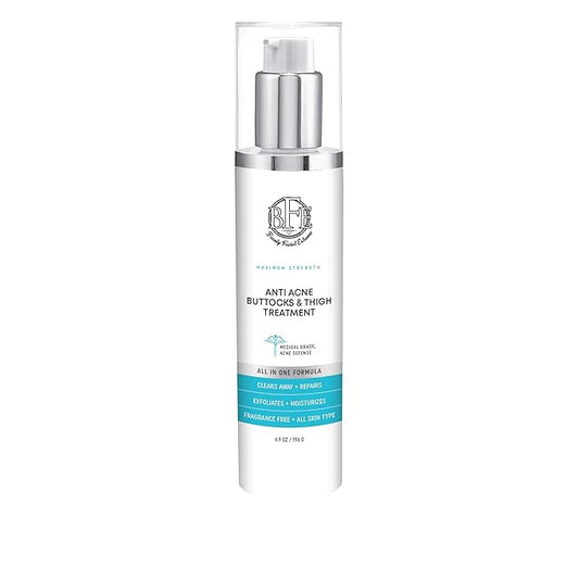 Anti-Acne Buttocks & Thigh Treatment- Clears Away Acne, Pimples, Zits, Dark Spots & Ingrown Hairs on the Buttocks &Thigh Area. Prevents Future Breakouts 6.9 OZ