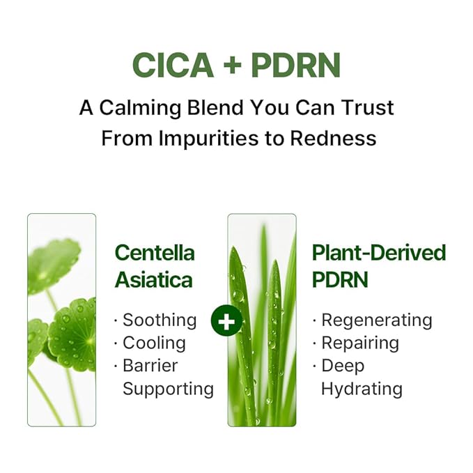NACIFIC Cica PDRN Barrier Cream 1.76 oz 50g – Centella Asiatica, Moisturizing Barrier Repair and Strengthening Cream with PDRN for Dry and Sensitive Skin, Calming Korean Skincare