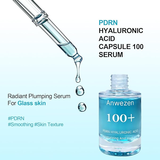 Salmon DNA PDRN Serum,Niacinamide Serum for Face,Hydrating & Moisturizing & Firming, Uneven Skin Tone, Korean Skincare(30ml/1.01 fl.oz.)