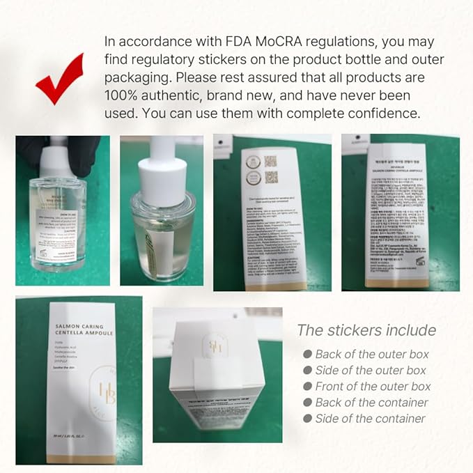 Salmon Caring Centella Ampoule - Salmon PDRN, Salmon Egg Extract, Centella, Madecassoside, Calming, Soothing, Restore and Rejuvenate, Sensitive Skin, Korean Skincare