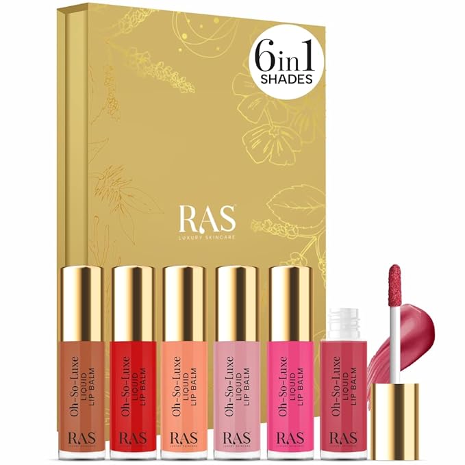 RAS Luxury Oils, Liquid Tinted Lip Glow Oil, Glow