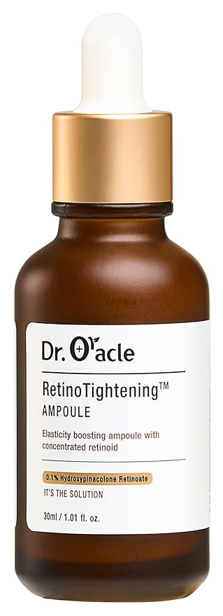 DR. ORACLE Retino Tightening Ampoule – Anti-Aging Retinol Serum for Wrinkles & Fine Lines, Retinoid (HPR), Facial Serum for Sensitive Skin, Spot Care, Korean Skincare, Dermatologist Tested, 1.01 fl.oz
