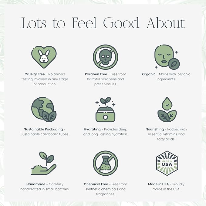 Organic Tallow Lip Balm (Unscented) from