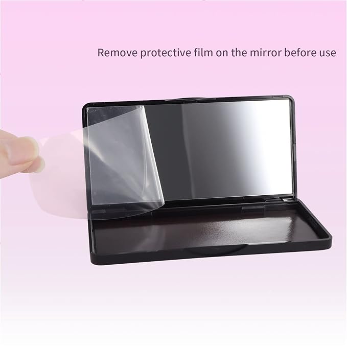 5 Pack Magnetic Makeup Palette with Mirror, Empty