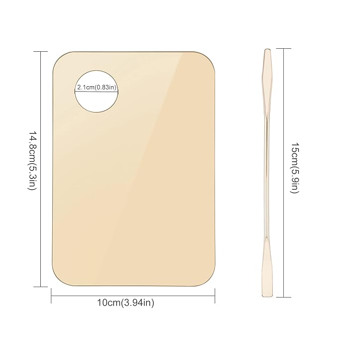 Acrylic Cosmetic Makeup Palette, Makeup Mixing Tray