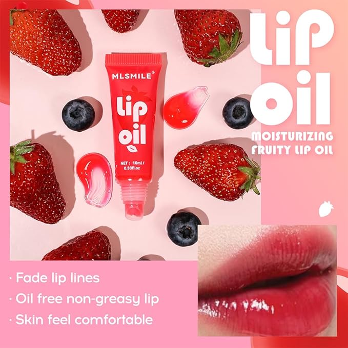 AKARY Six Color Hose Lip Oil, Lip Hydrating Hydrating