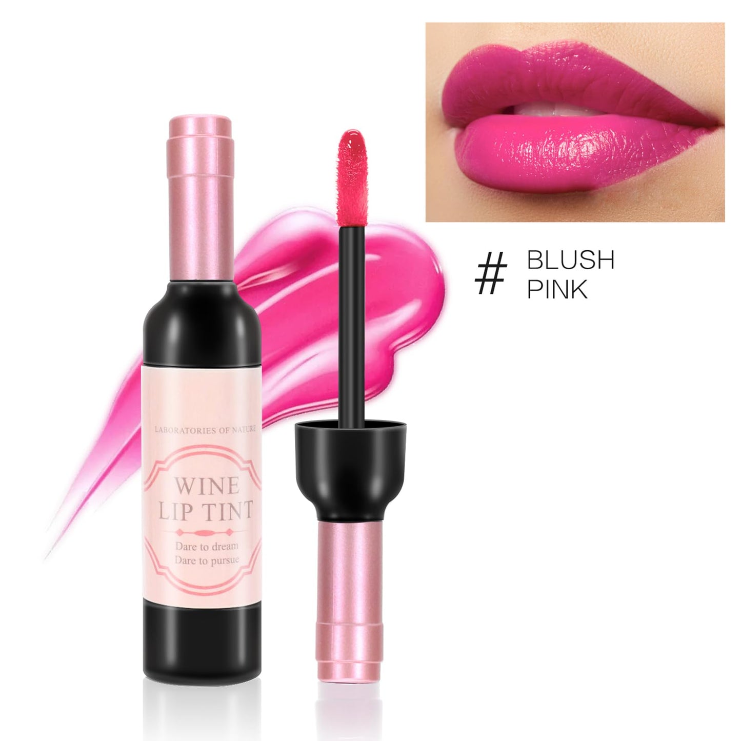 6 Colors/Set Wine Lipstick Matte Long Lasting Waterproof Lip Tint Set Lip Gloss Lip Stain