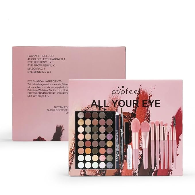All in One Eyeshadow Palette Makeup Set, Makeup