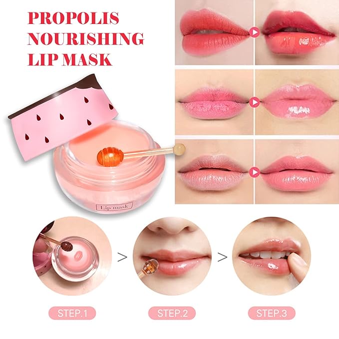 2 PCS Bee Lip Balm Lip Wrinkle