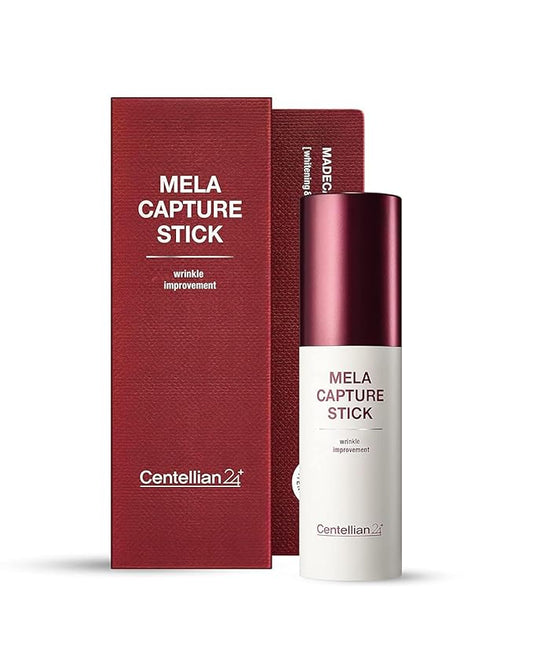 Centellian 24 Madeca Capture Stick (0.4oz) - Multi Balm Stick for Even Skin Tone. Korean Skin Care, Eye Cream & Moisturizer. Travel Essentials. TECA, Centella Asiatica, Vitamin C
