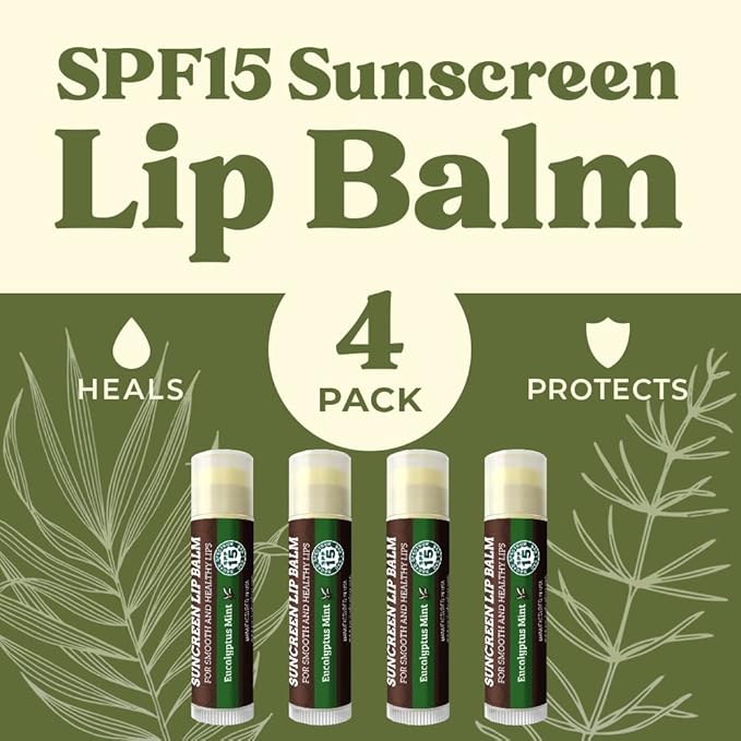 SPF Lip Balm 4-Pack by Earth's