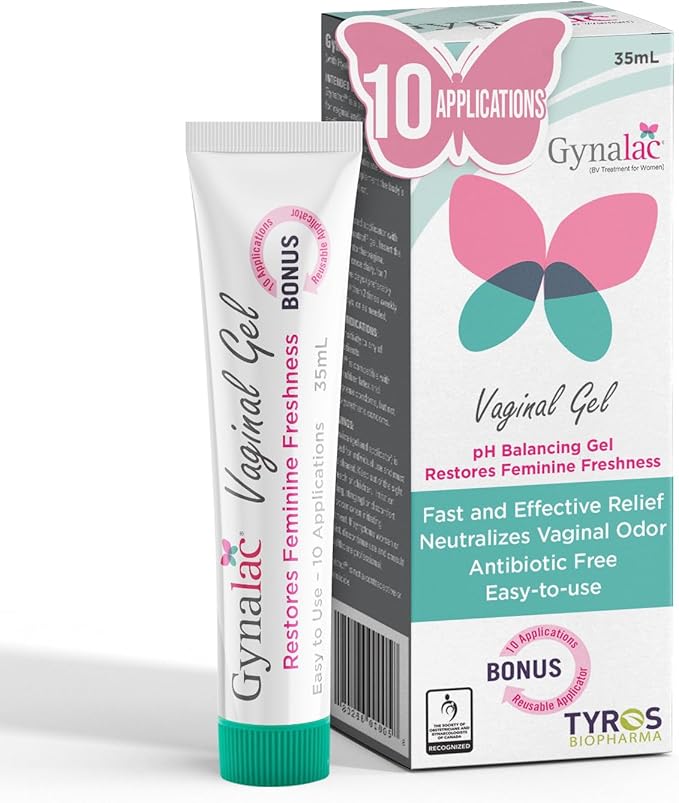 – PH Balancing Dual-Action Gel for Vaginal Health, Relieves Odor, Supports Healthy Bacteria, Fast-Acting, Paraben-Free, No-Mess for Women’s Health