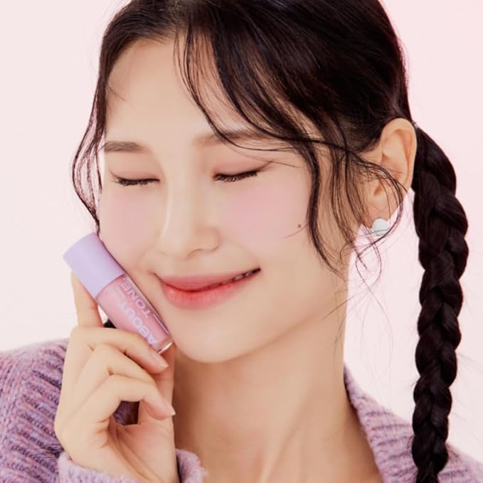 Fluffy Air Blusher 5 Colors - Lightweight Melting DEAR PEACH)