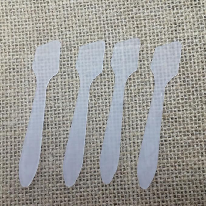 Healifty 50pcs Makeup Spatula Tool Scoop Beauty Tools