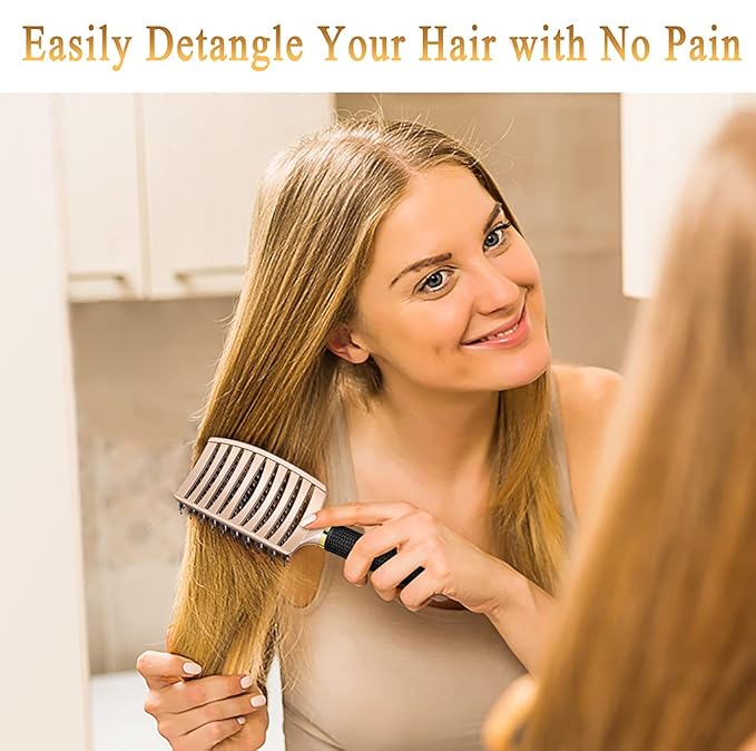 KTKUDY Detangling Brush Getting Knots