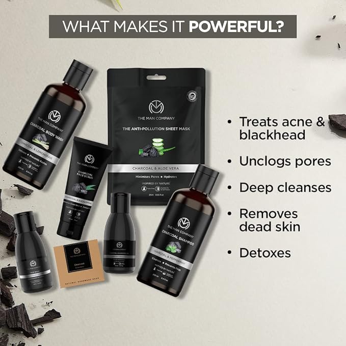 The Man Company Ultimate Charcoal Detan Cleansing