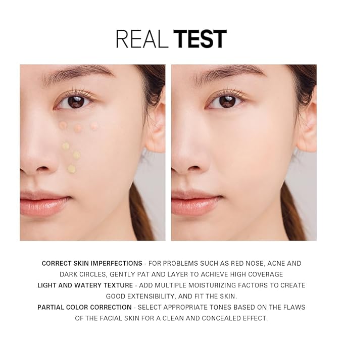 heme Full Coverage Liquid Concealer 6ml(22 Honey Peach) 6ml