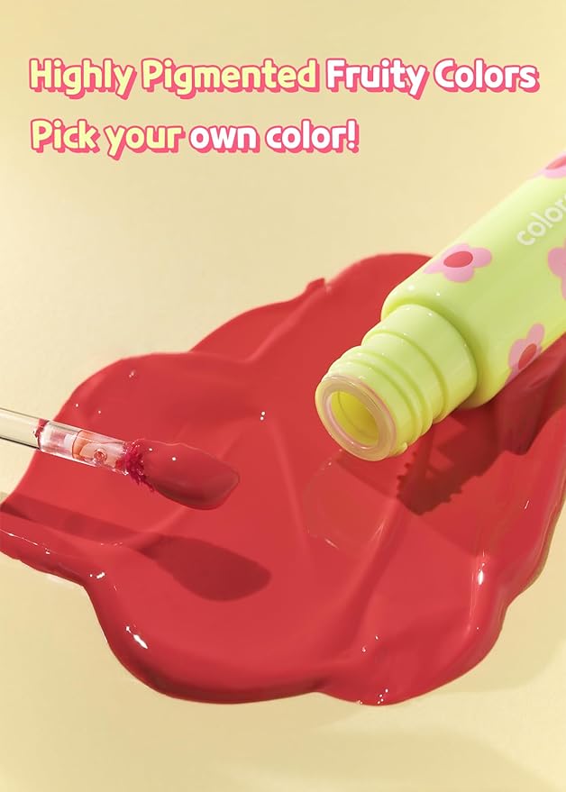 COLORGRAM Fruity Glass Tint 07 Shy Guava | Lip 11 Oz