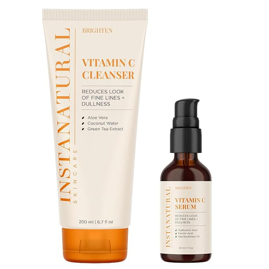InstaNatural Vitamin C Cleanser and Serum