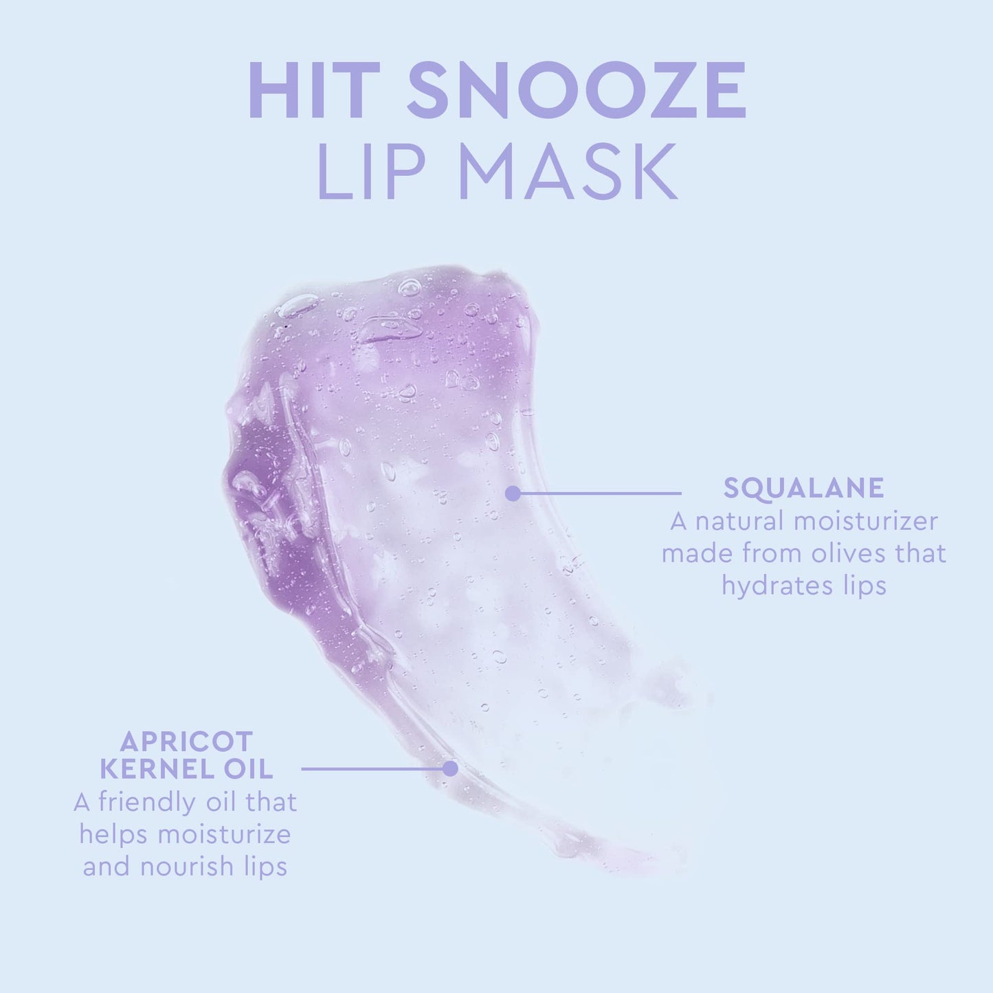 florence by mills Hit Snooze Lip Mask, 0.37 oz/ 10.5 g