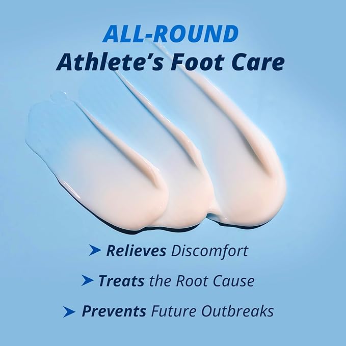 TAGRID Athletes Foot Treatment (3.5 OZ): Maximum Strength Antifungal Cream for Athletes Foot Fungus Jock Itch Ringworm Treatment for Humans - Anti Fungal Itch Cream for Itchy Skin Relief