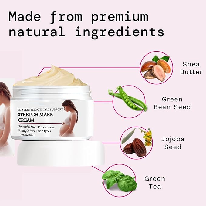 Stretch Mark Prevention Cream for Pregnancy,