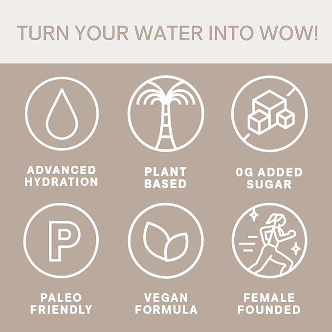 Cure Hydration | Plant-Based Electrolyte Drink Mix | No Added Sugar | FSA-HSA | Dehydration Relief Powder Made with Coconut Water | Non-GMO | Vegan | Pouch of 14 Packets - Blood Orange