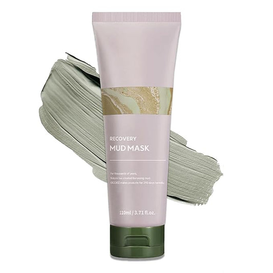 Recovery Mud Mask, Korean Face Mask For Deep Pore Cleanser, Hydrating Mud Masks For Hydrating & Cleansing, Nature Ingredient Korean Mud Masks, Clay Face Mask, Moisturizing Face & Body