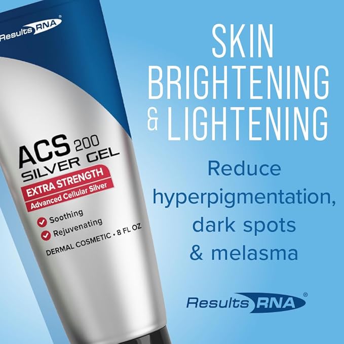 Results RNA - ACS 200 Silver-Glutathione Gel – Advanced Cellular Colloidal Silver Gel for Wound Care & Superior Dermal Healing. Clinically Proven. Recommended by Doctors Worldwide (4 oz - 60 day)