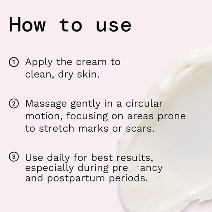Stretch Mark Prevention Cream for Pregnancy,