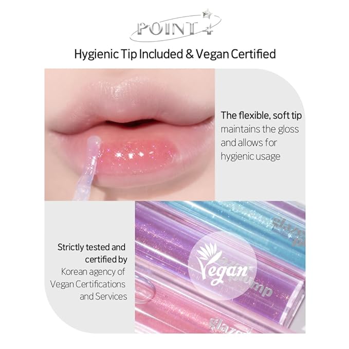 ETUDE Glaze Plumper - Sparkling Blue, Korean Lip