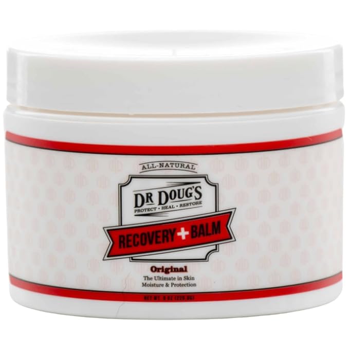 Dr. Doug's Recovery Balm (Large Jar 8oz.) (8 Ounce (Pack of 1))