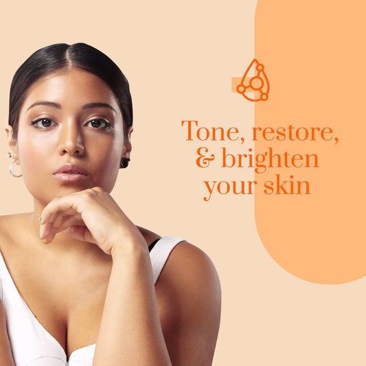 Clear Beauty Vitamin C & Collagen Daily Face Moisturizer - Dermatologist Tested, Moisturizing & Firming, Anti-Aging, Cruelty-Free Korean Skincare, All Skin Types - 1.69 oz