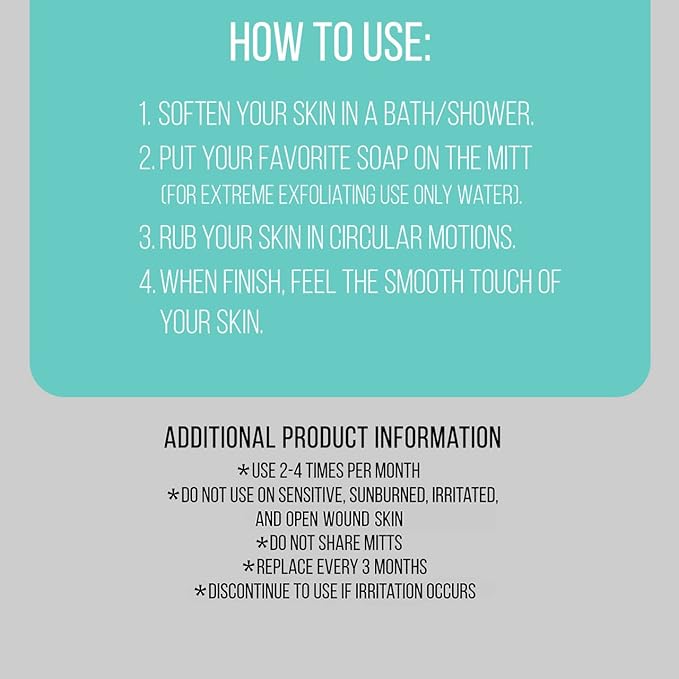 VALITIC 4 Pack Kojic Acid Vitamin C & Retinol Soap Bars for Dark Spot & A Pair Of Turquoise Exfoliating Gloves for Body Scrubs
